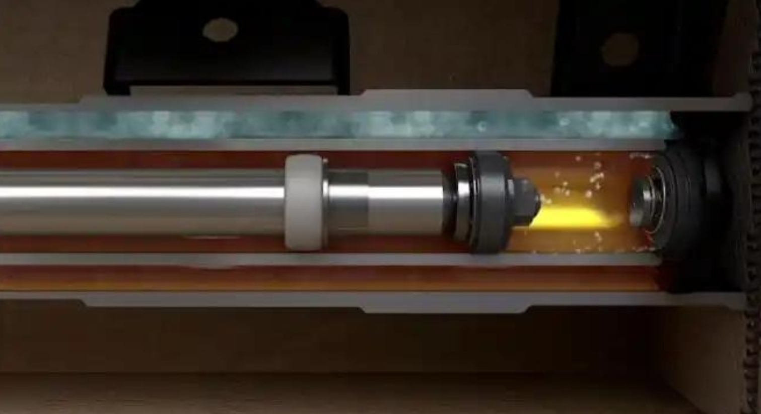 How's hydraulic shock phenomena happen?