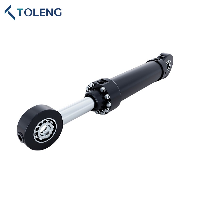 Where can hydraulic cylinders be used in processing machinery?